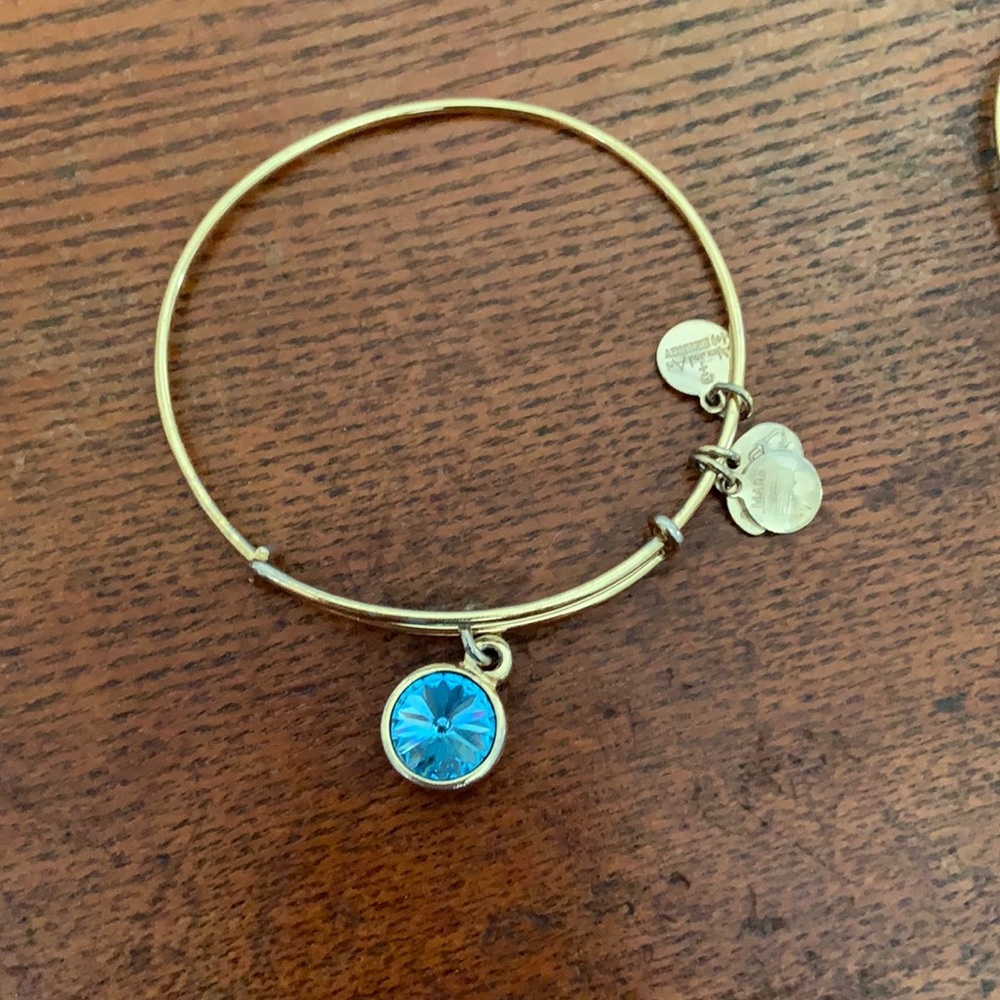 Alex and Ani Aries birthstone bracelet
